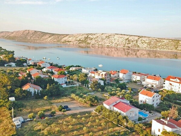 منظر من الجو على ارتفاع عالٍ