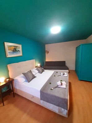 1 chambre, accès Internet, draps fournis