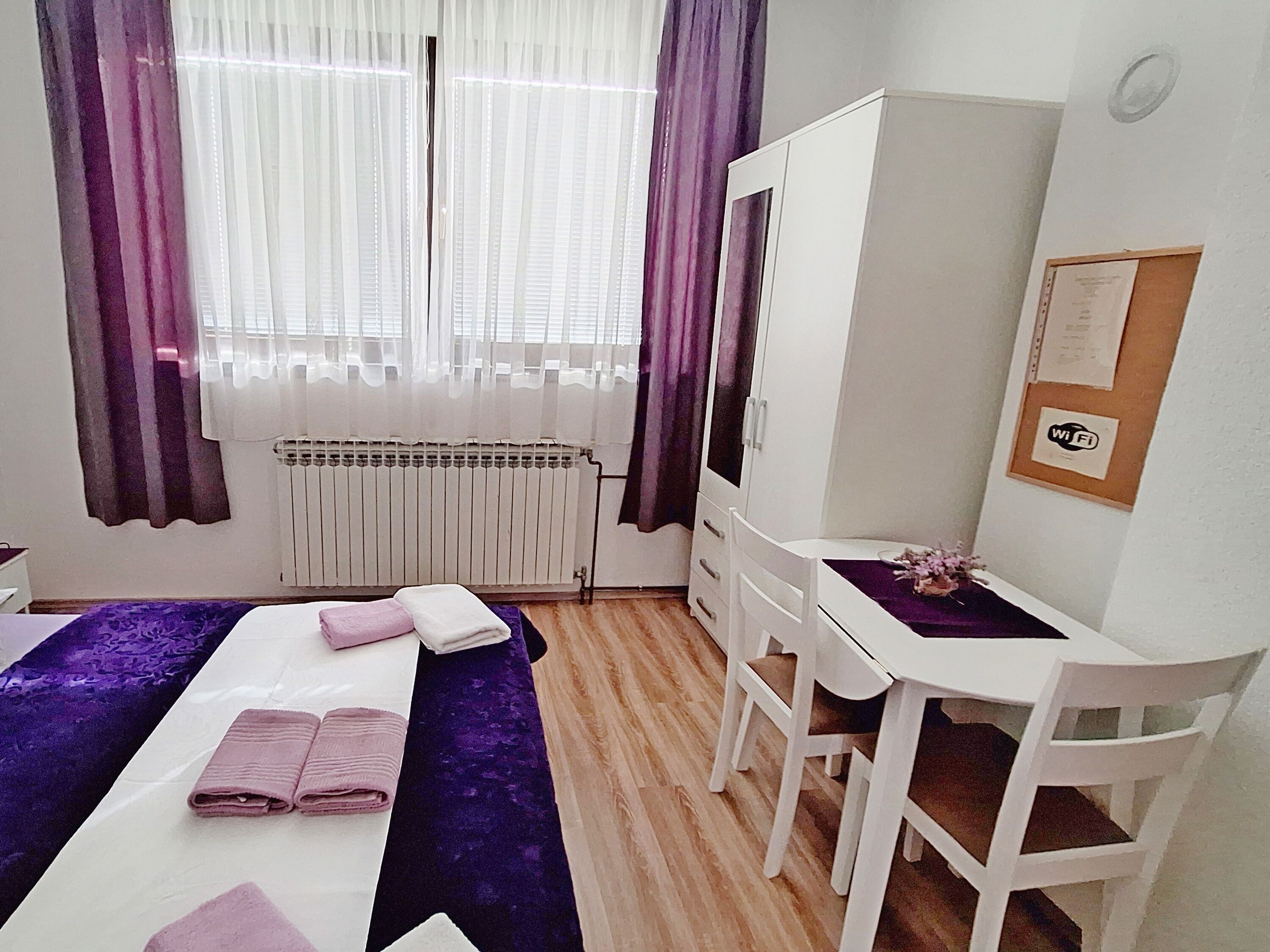 1 chambre, accès Internet, draps fournis