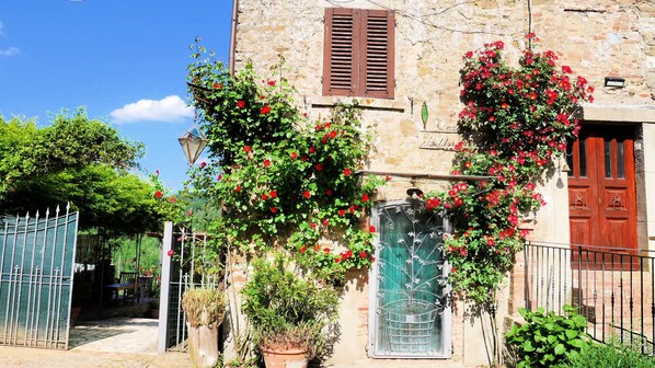 Exterior detail - Chianti Holiday House, private jacuzzi up to 6 pax (Fietri)