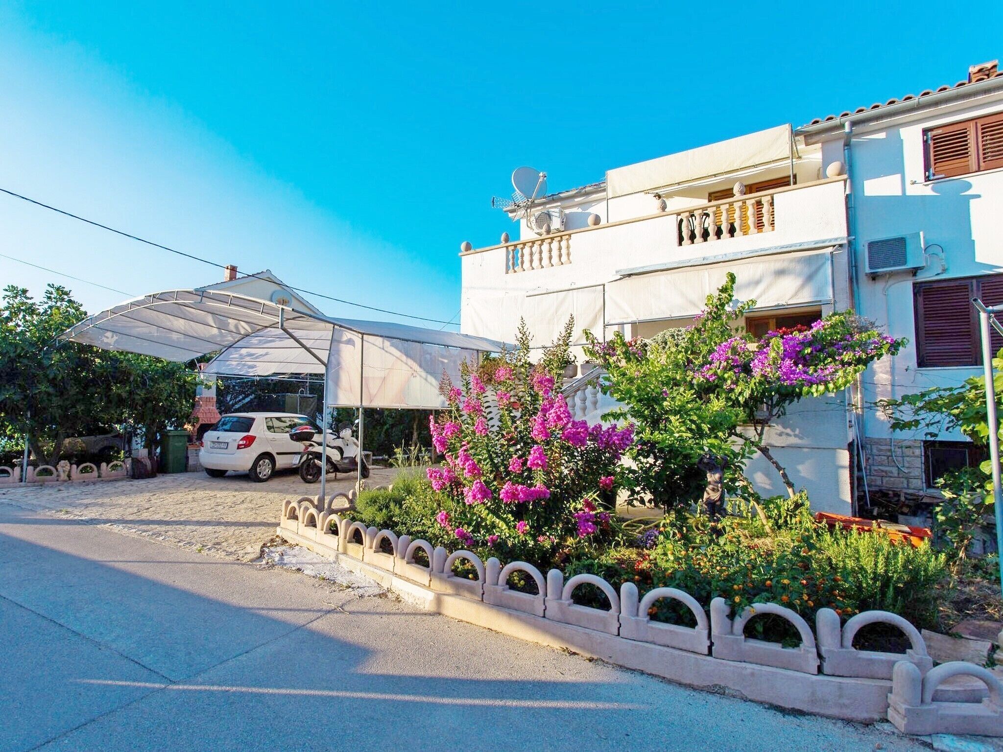 Overnattingsstedets uteområder