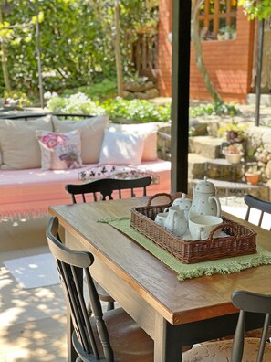 Udendørs spisemuligheder