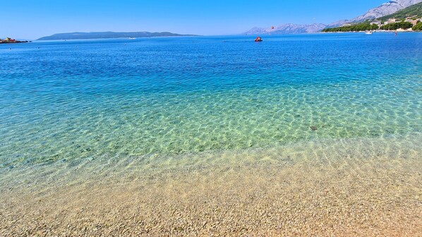 Beach nearby - Apartments and rooms Goran, (13632), Makarska, hr (Makarska)