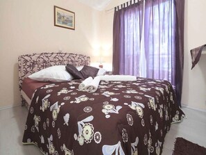 1 dormitori, Internet i roba de llit 