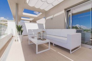 Terrace/patio - Botanic | Elegant Penthouse Breathtaking View (Benahavís)