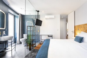 4 soverom, strykejern/-brett, wi-fi (inkludert) og sengetøy