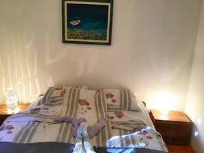 1 dormitorio, Internet, ropa de cama