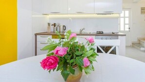 Frigorífic, rentaplats i utensilis de cuina, vaixella i coberteria 