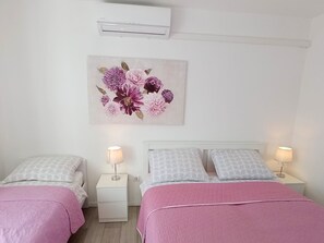 2 Schlafzimmer, Internetzugang, Bettwäsche