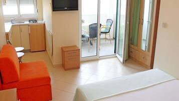 1 Schlafzimmer, Bügeleisen/Bügelbrett, Internetzugang, Bettwäsche