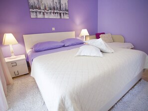 1 dormitorio, Internet, ropa de cama