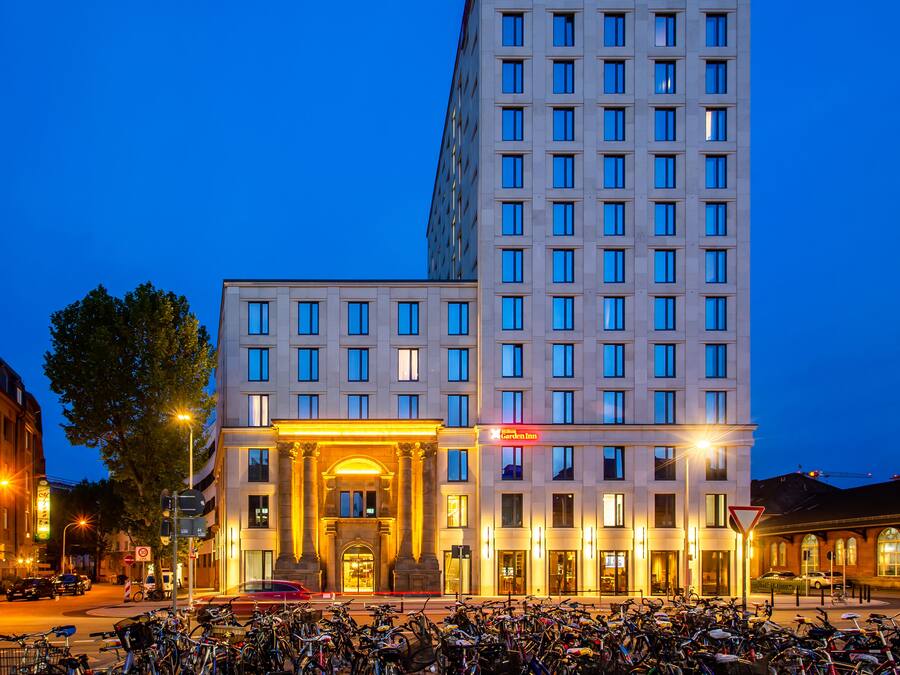 Fassade der Unterkunft