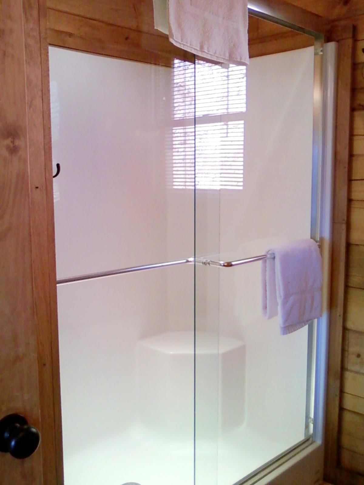 Cabin, Multiple Beds (Pioneers Point) | Bathroom shower