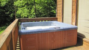 Cabin, Multiple Beds (Majestic Hollow) | Outdoor spa tub - Majestic Hollow (Townsend)