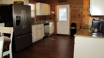Cabin, Multiple Beds (Getaway on Little River) | Private kitchen