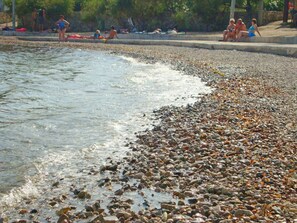 Nær stranden