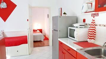 1 Schlafzimmer, Bügeleisen/Bügelbrett, Internetzugang, Bettwäsche