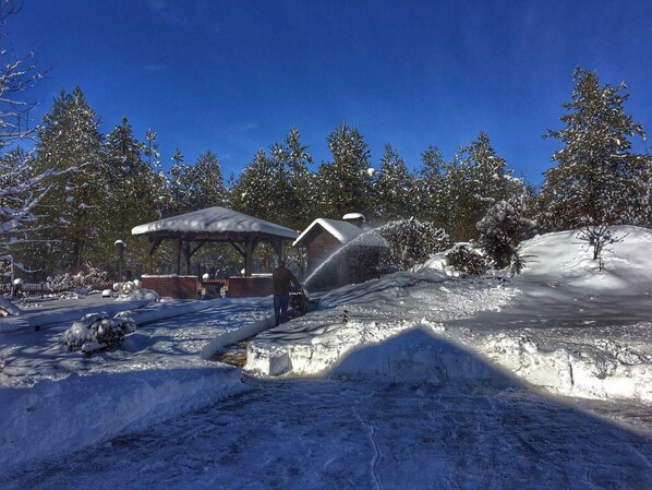 Enceinte de l’hébergement