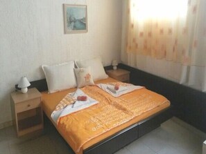 1 makuuhuone, internet, vuodevaatteet