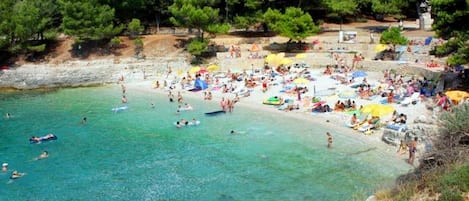 Una spiaggia nelle vicinanze