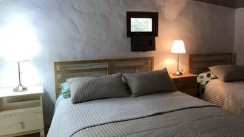 1 bedroom, desk, soundproofing, iron/ironing board
