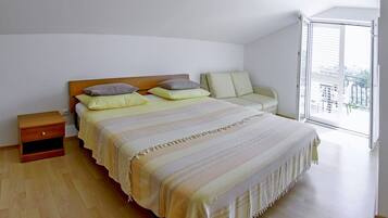 2 makuuhuonetta, internet, vuodevaatteet