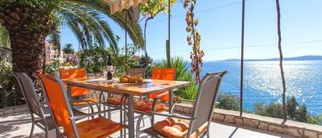 Restauration en plein air