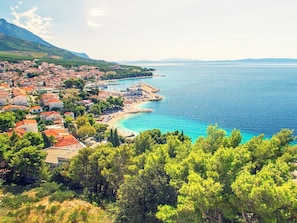 Beach nearby - Apartments Boris, (15156), Baška Voda, hr (Baška Voda)