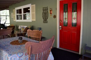 Cabin, Multiple Beds (Owls Roost) | Living room - Owls Roost (Townsend)
