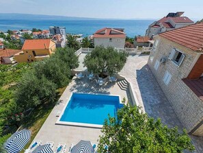 Pool - Apartments Joško, (2132), Podstrana, hr (Podstrana)