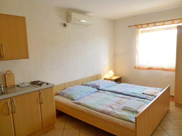 1 Schlafzimmer, Internetzugang, Bettwäsche
