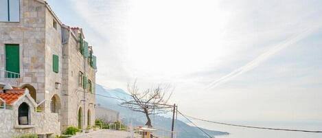 Vista des de l'allotjament