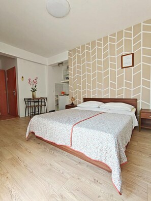 1 bedroom, Internet, bed sheets