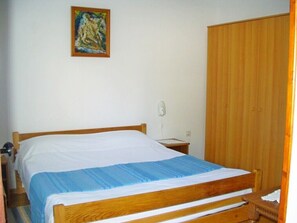 1 bedroom, Internet, bed sheets