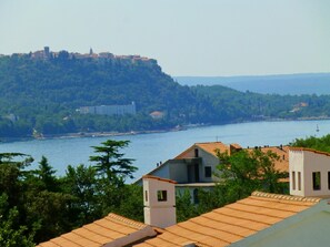 Vue sur la plage ou l’océan