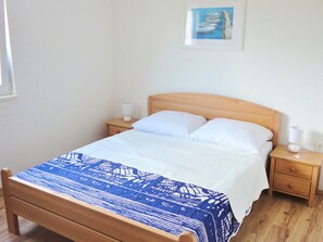 2 habitaciones, acceso a internet y ropa de cama 
