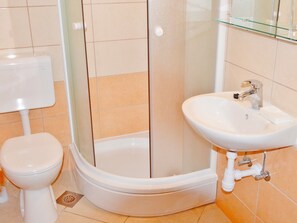 Shower, hair dryer - Apartments Ivo, (2083), Pisak, hr (Pisak)