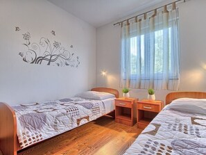 2 soveværelser, internetforbindelse, sengetøj