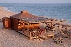In Strandnähe, Strandtücher