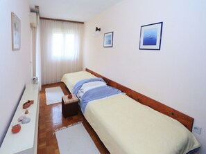 2 slaapkamers, internet, beddengoed