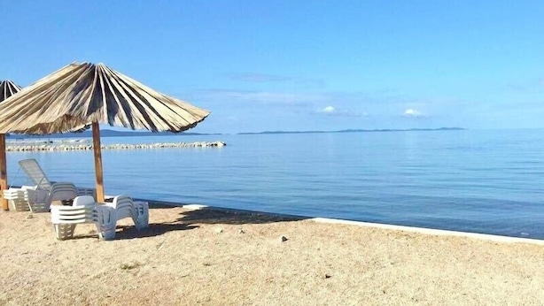 靠近海滩