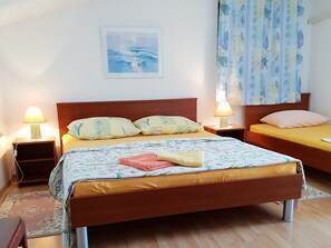 1 bedroom, Internet, bed sheets