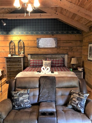 Cabane, 1 très grand lit (Honeymoon Sweet)