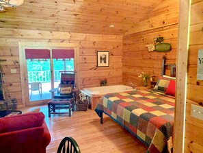 Cabana, 1 cama King (River Bend) | 1 quarto