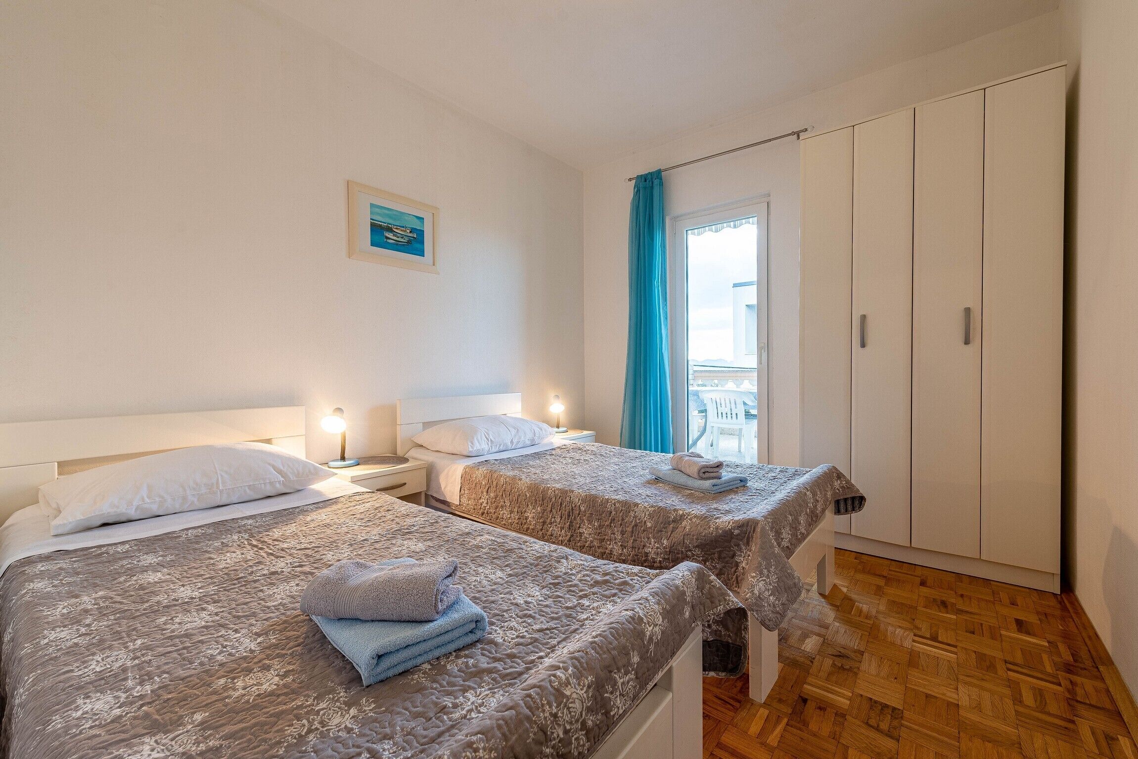 2 Schlafzimmer, Internetzugang, Bettwäsche