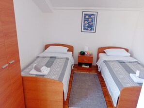 2 makuuhuonetta, internet, vuodevaatteet