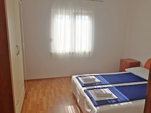 2 dormitorios, Internet, ropa de cama
