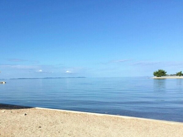 Tæt på stranden