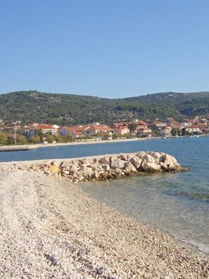 On the beach