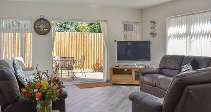 This pet-friendly property is family retreat.